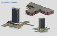 A selection of BIM structural engineering models by Scott White and Hookins