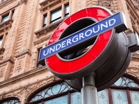 London underground station sign