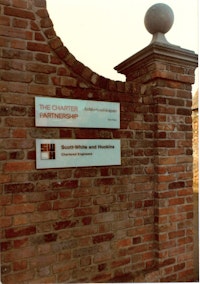 SWH Office Sign in Bedford (1986)