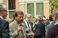 50th Anniversary Celebration, with Partners, Graham Wilkins and Gordon Lockhart pictured (2013)
