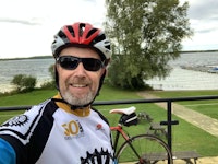 Doug Alcock at the Extra Mile Challenge (2020)