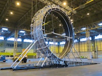 A giant loop the loop