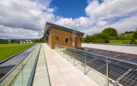 King George Playing Fields Pavilion roof