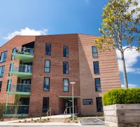 complete with balcony