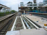 Tracks under construction