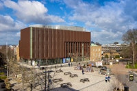 rear courtyard and searting